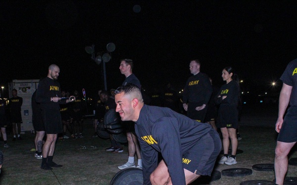 HHBN, III Armored Corps Conducts Fitness Challenge