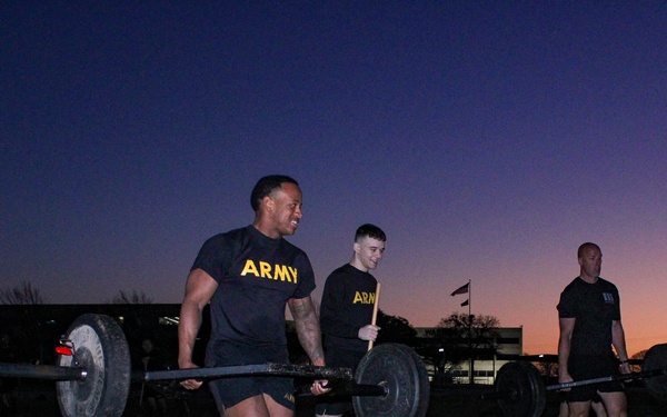 HHBN, III Armored Corps Conducts Fitness Challenge