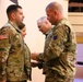 Fort McCoy Garrison Soldiers switch to 88th Readiness Division patch in patching ceremony