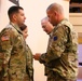 Fort McCoy Garrison Soldiers switch to 88th Readiness Division patch in patching ceremony