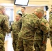 Fort McCoy Garrison Soldiers switch to 88th Readiness Division patch in patching ceremony