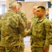 Fort McCoy Garrison Soldiers switch to 88th Readiness Division patch in patching ceremony