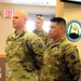 Fort McCoy Garrison Soldiers switch to 88th Readiness Division patch in patching ceremony