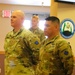 Fort McCoy Garrison Soldiers switch to 88th Readiness Division patch in patching ceremony