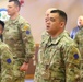 Fort McCoy Garrison Soldiers switch to 88th Readiness Division patch in patching ceremony