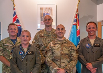 374 AW leaders bridge the gap: command team visits partners, tenant units down under