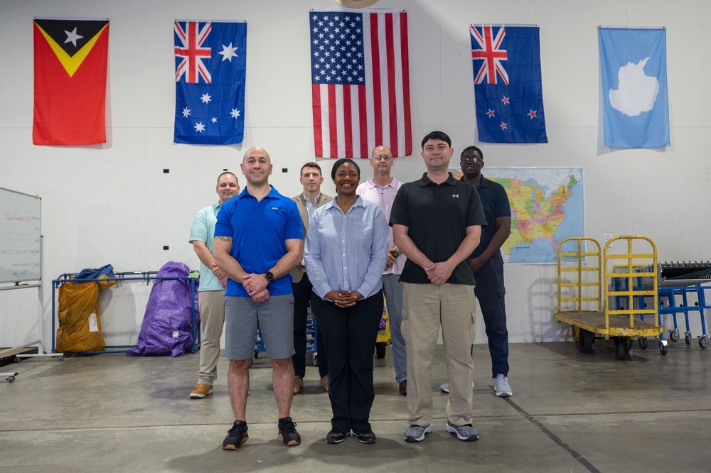 374 AW leaders bridge the gap: command team visits partners and tenant units down under
