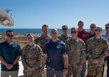 374 AW leaders bridge the gap: command team visits partners and tenant units down under