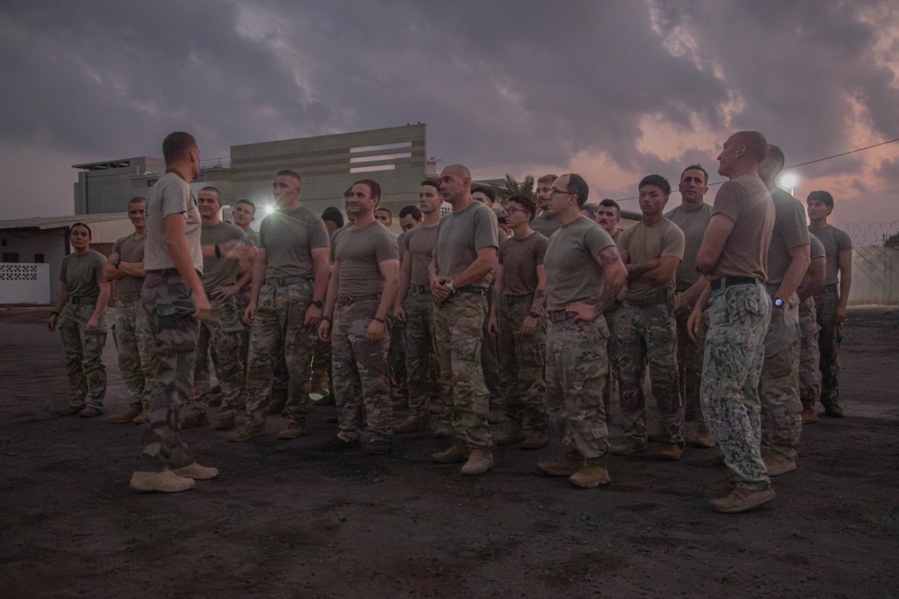 FDCC Pre-Assessment at French 5th Overseas Interarms Regiment base