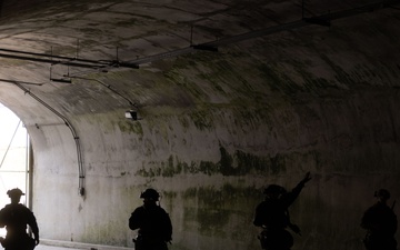 U.S. Reconnaissance Marines Execute Underground Training During KMEP 25.1 