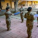 Incirlik's Honor Guard prepares American flags for retirement