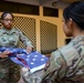 Incirlik's Honor Guard prepares American flags for retirement