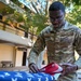 Incirlik's Honor Guard prepares American flags for retirement