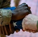 Incirlik's Honor Guard prepares American flags for retirement