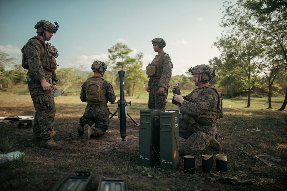 Cobra Gold 25: 1st LAR registers mortar firing points for MARFINEX