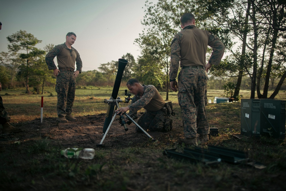 Cobra Gold 25: 1st LAR registers mortar firing points for MARFINEX