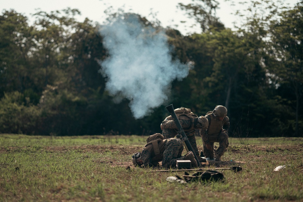 Cobra Gold 25: 1st LAR registers mortar firing points for MARFINEX