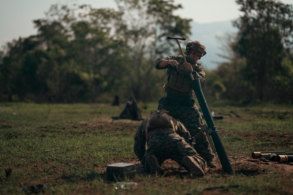 Cobra Gold 25: 1st LAR registers mortar firing points for MARFINEX