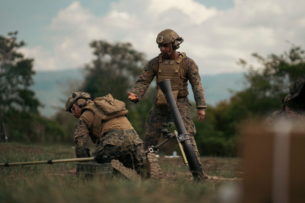 Cobra Gold 25: 1st LAR registers mortar firing points for MARFINEX