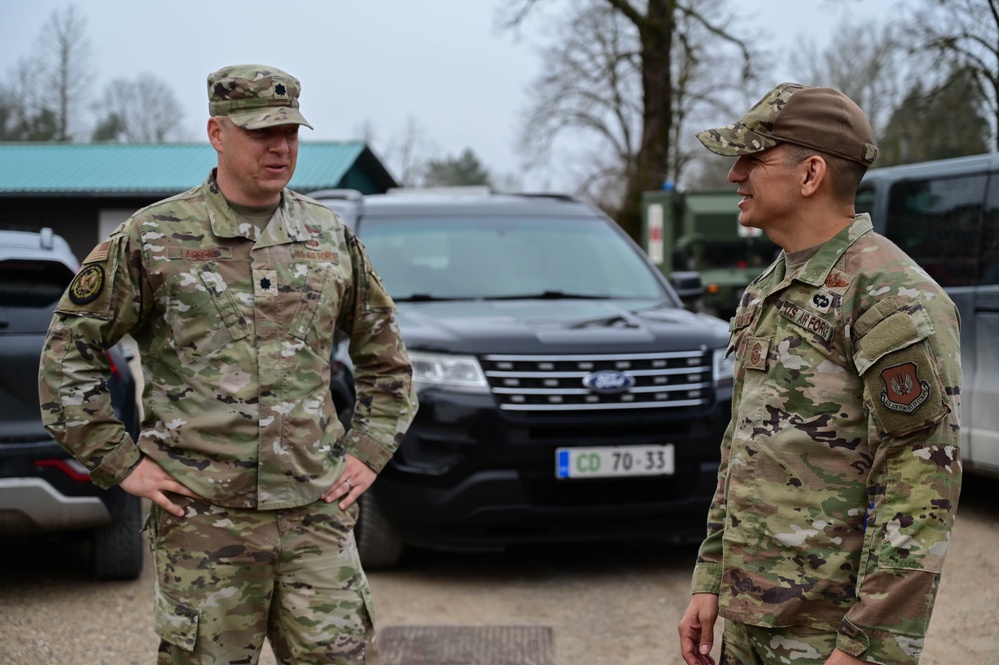 31st FW Leadership Visits Slovenia During Fighting Wyvern 25-01