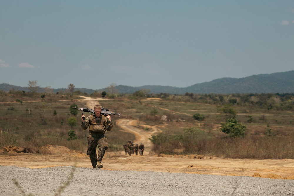 Cobra Gold 25: 1st LAR Mortars conduct MARFINEX