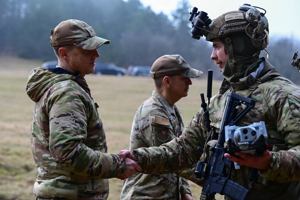 31st FW Leadership Visits Slovenia During Fighting Wyvern 25-01