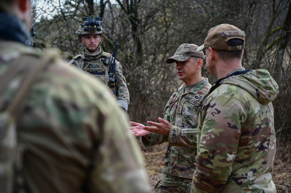 31st FW Leadership Visits Slovenia During Fighting Wyvern 25-01