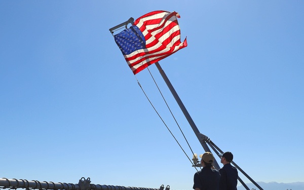 USS Mount Whitney Arrives in Souda Bay, Greece