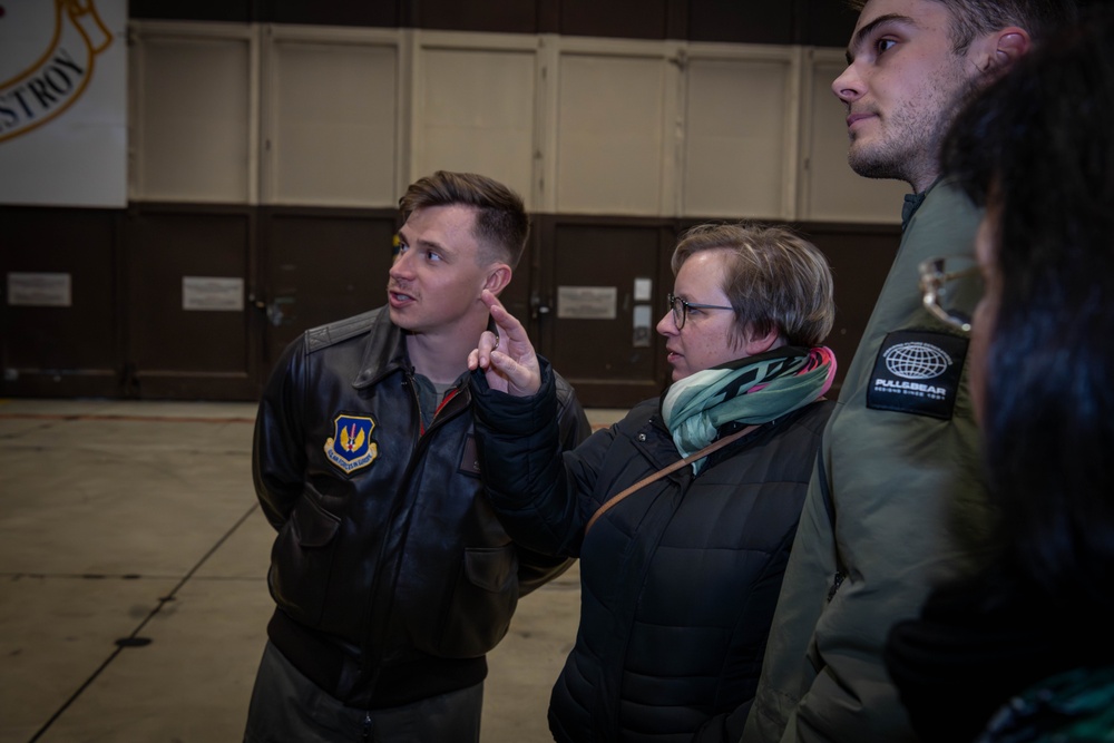 Speicher Area Council Visits Spangdahlem for Night Flying Insight