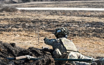 Sky Soldiers Conduct a Live Fire Exercise