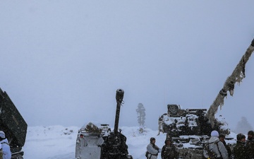 U.S. Army MLRS battalion, Allied militaries conduct static display for external media during exercise in Norway