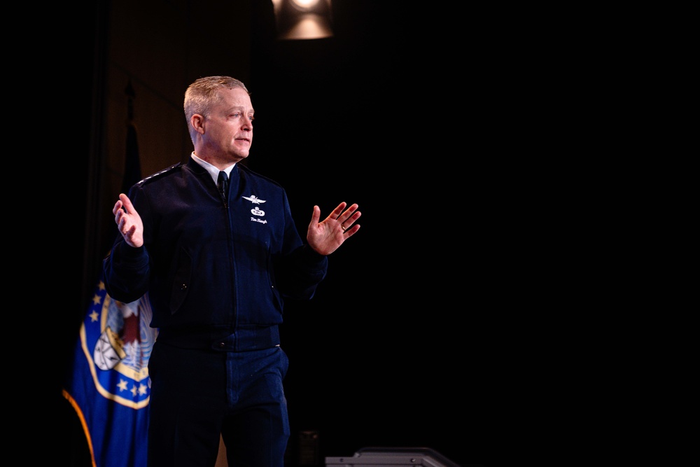 Gen. Timothy Haugh Gives Opening Remarks at the 13th annual Reserve Cyber Signal Intelligence Summit (2 of 2)