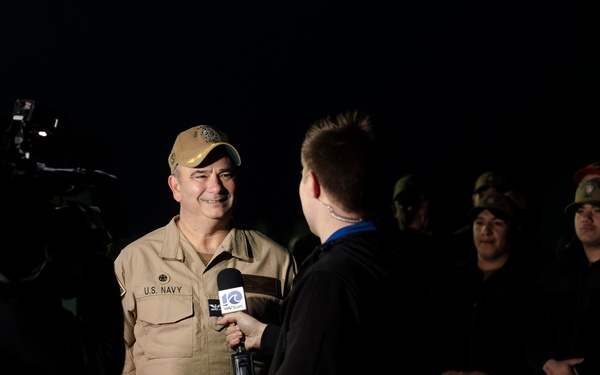 WAVY 10 Visits USS Kearsarge