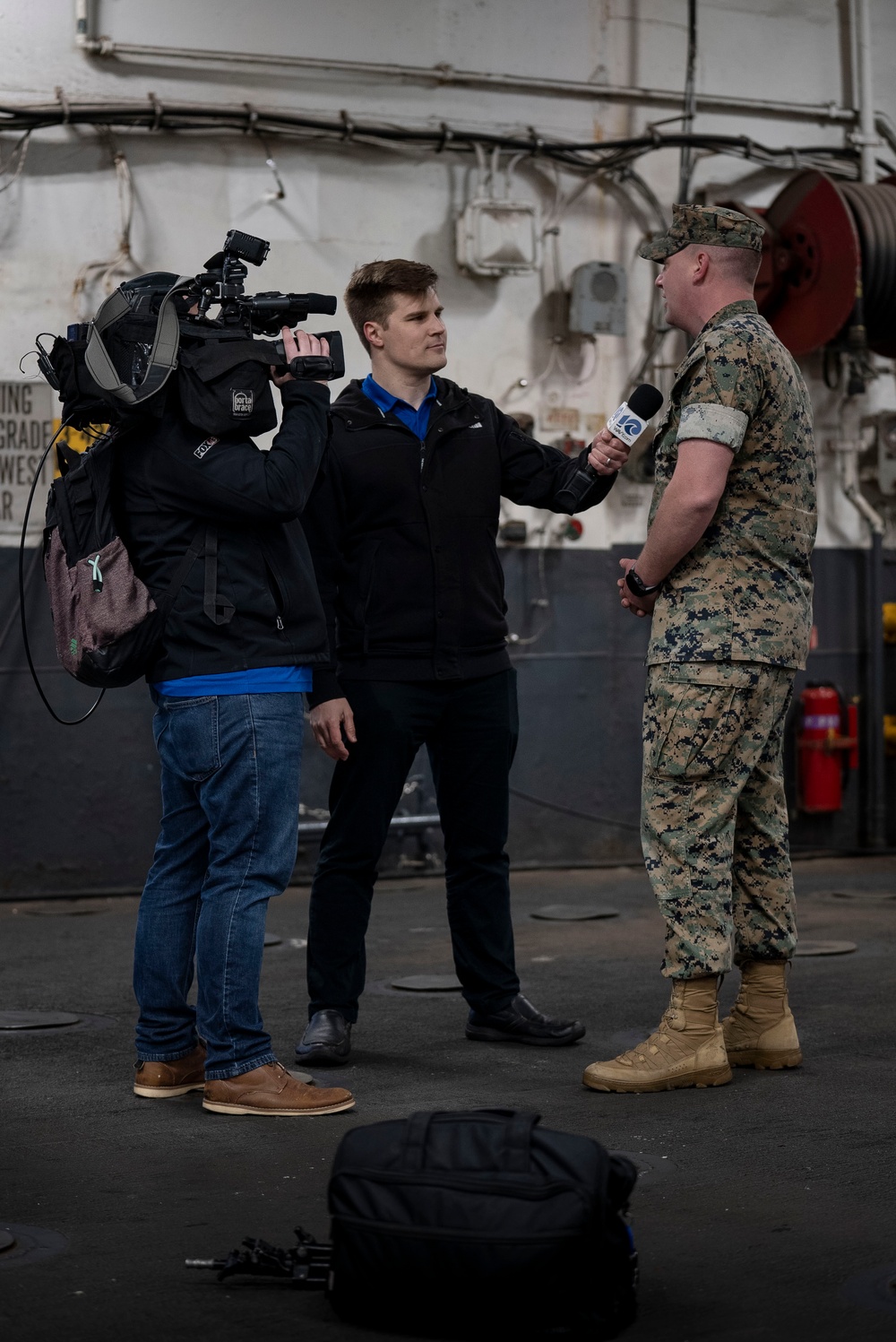 WAVY 10 Visits USS Kearsarge