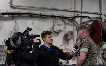 WAVY 10 Visits USS Kearsarge