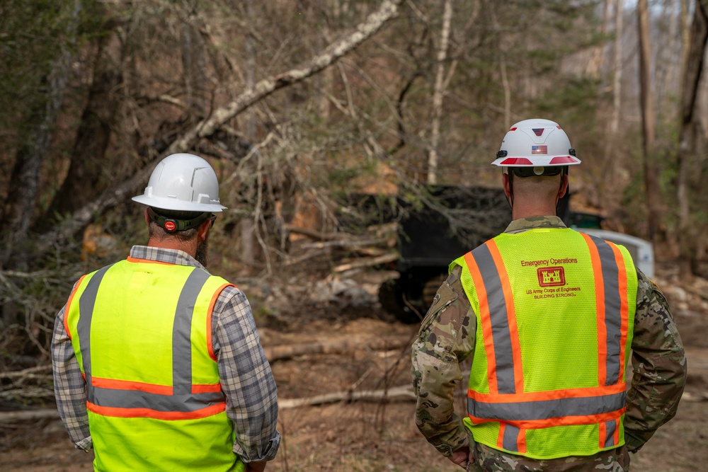 USACE clears waterway debris in Watauga County