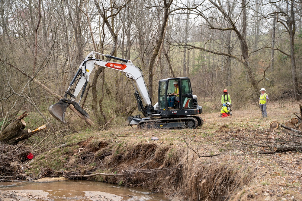 USACE clears waterway debris in Alexander County