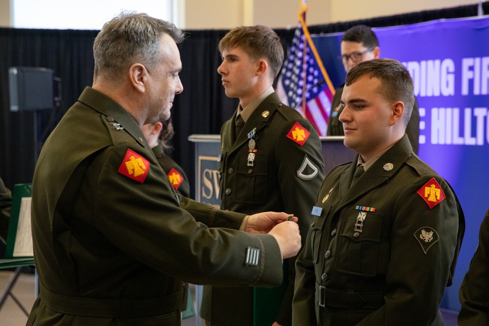 SWOSU GOLD Soldiers and student honored for saving fellow student’s life