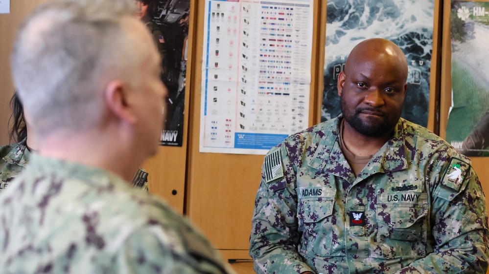 COMMANDER, NAVY RECRUITING COMMAND, LOS ANGELES VISIT