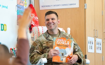 More Than a Story: A Commander Connects Through Reading