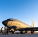 C-17 aerial refueling over the Atlantic Ocean