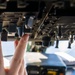C-17 aerial refueling over the Atlantic Ocean