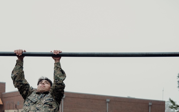 Headquarters and Service Company conduct Obstacle Course training