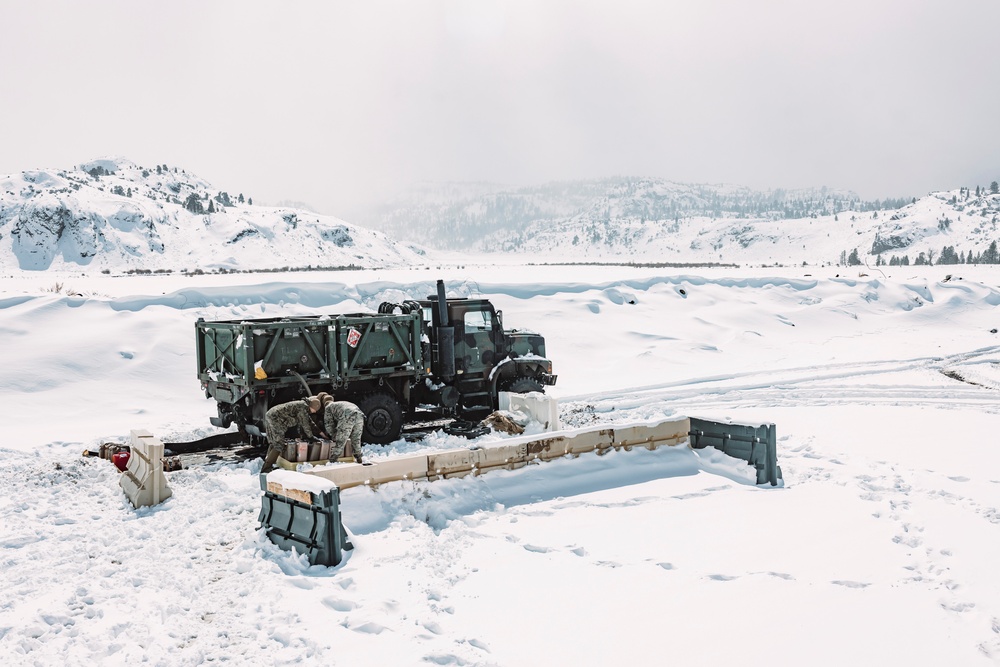 MTX 2-25 Staging Tactical Vehicles