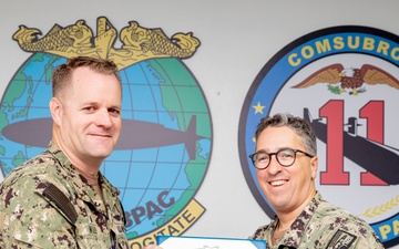 Commander, Submarine Squadron 11 Awards-At-Quarters