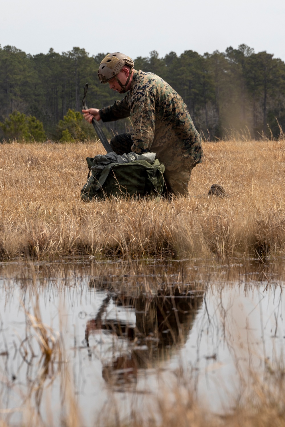 2nd Distribution Support Battalion; Air delivery and static-line training