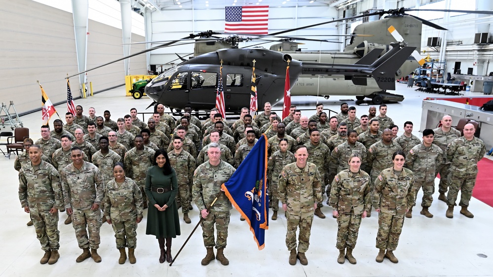 Maryland Guard soldiers return home after Northern Command deployment