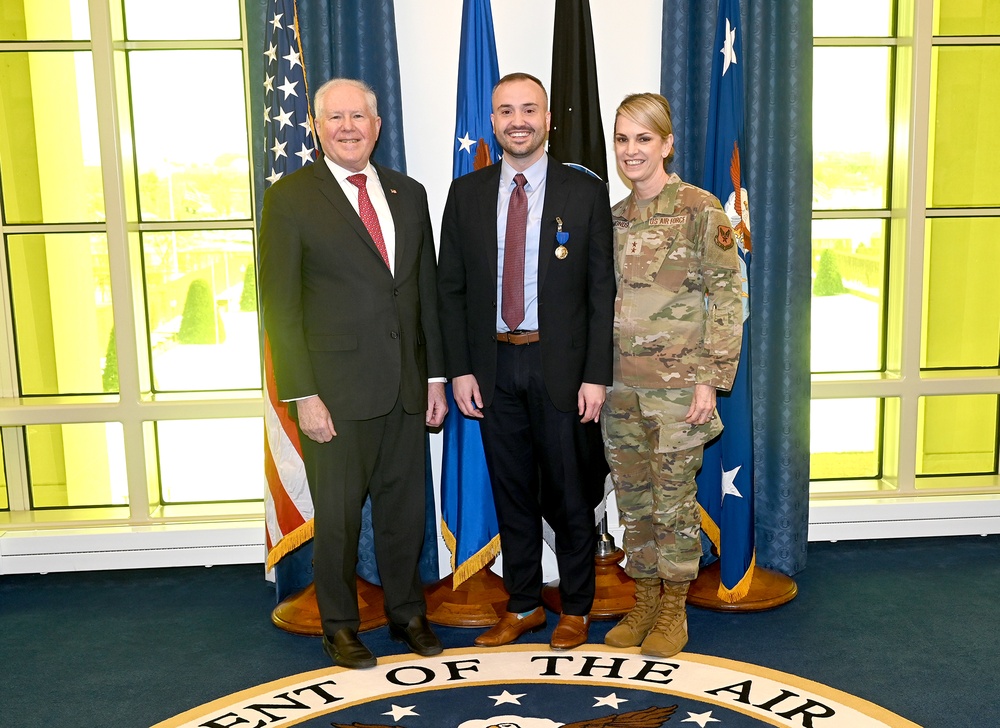 SecAF Recognizes Matt Williams