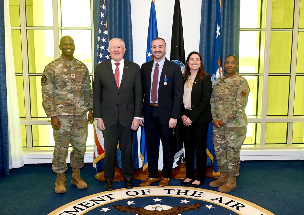 SecAF Recognizes Matt Williams