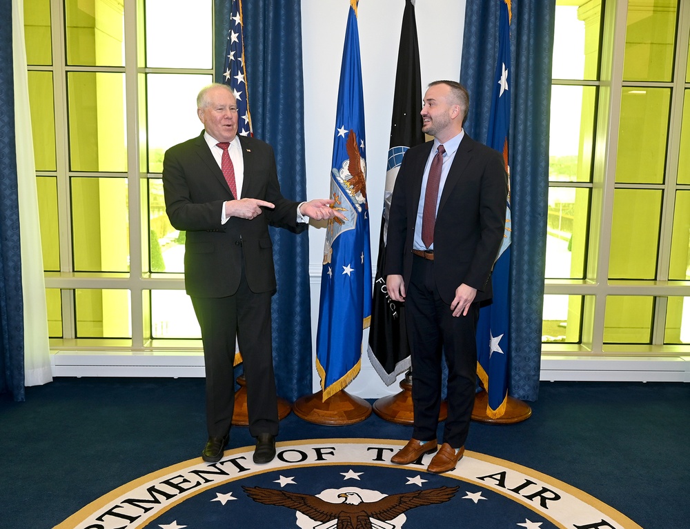 SecAF Recognizes Matt Williams